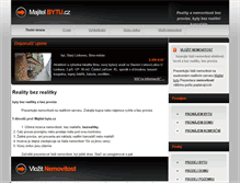 Tablet Screenshot of majitel-bytu.cz